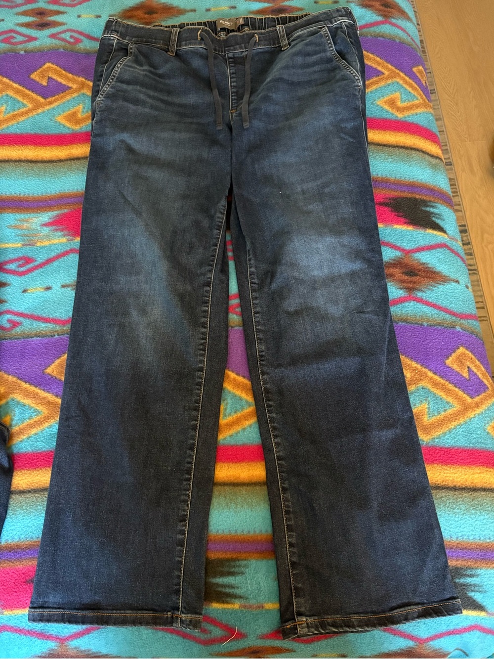 Torrid Weekend Boyfriend Straight Crop Super Soft Jeans Dark Wash Women’s Size 1